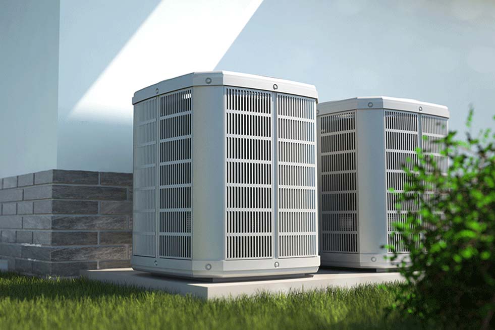 exterior Air conditioner unit